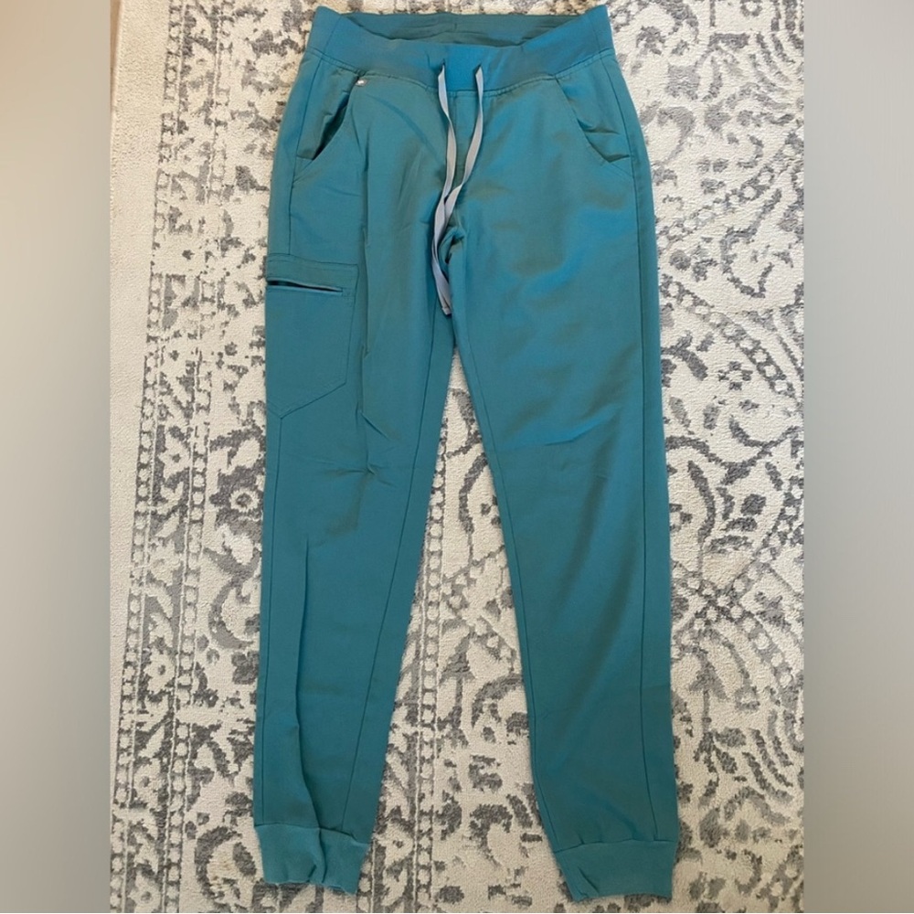 Figs Technical Collection Teal Pants